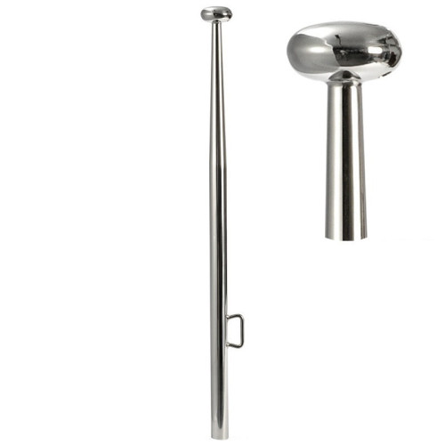Флагшток конусний Osculati 90 см 25 мм нержавіюча сталь Італія новий синій