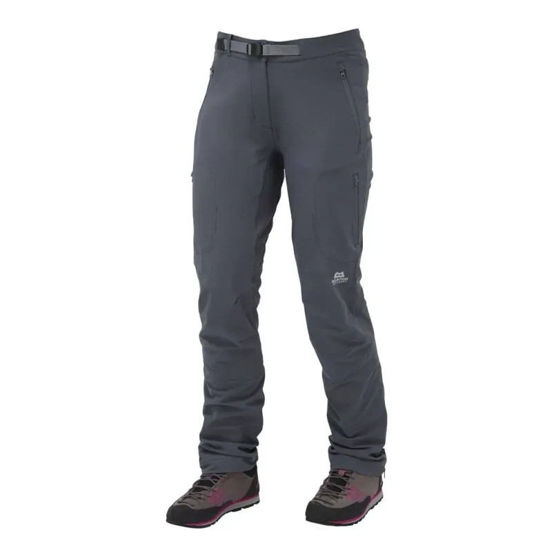 Штани Mountain Equipment Chamois Wmns Softshell Pant Reg Ombre Blue 8 від вітру швидкосохнучі легкі 370 г