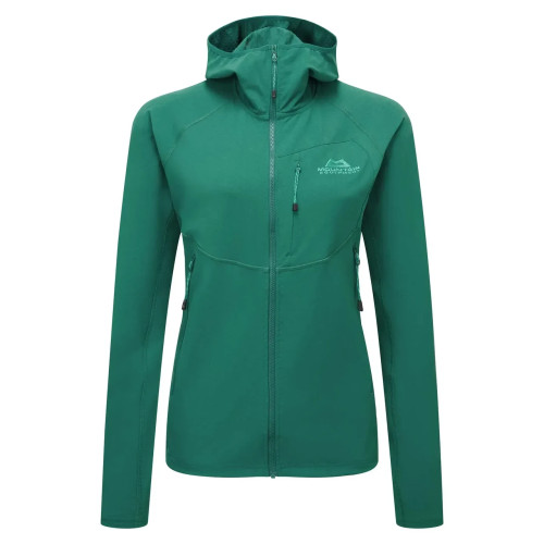 Кофта Mountain Equipment Arrow Hooded Women's Jacket жіноча вітрозахисна 340 г капюшон 3 кишені Spruce 16