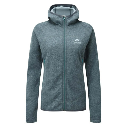 Кофта Mountain Equipment Kore Hooded Women's Jacket Moorland slate 100% поліестер вага 380 г 2 кишені на блискавці