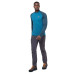 Кофта Mountain Equipment Nava LS Men's Zip T Cactus/Vine легка 125 г/м² антибактеріальна вага 160 г