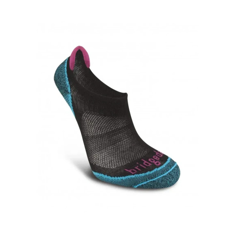 Шкарпетки Bridgedale CoolFusion RUN Na-kd Women's чорні S ультратонкі швидкосохнучі для бігу та фітнесу