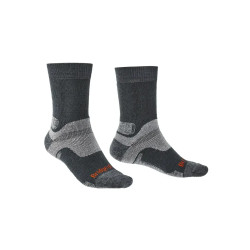 Шкарпетки Bridgedale Hike MidWeight Boot XL Кам'яний сірий 26% нової вовни Merino Comfort Fusion