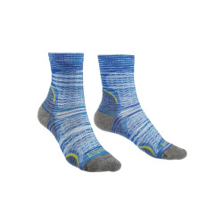Шкарпетки Bridgedale Hike Ultra Light T2 Crew Pattern Wmn S Меріносове волокно MULTI Blue для активного відпочинку Шкарпетки Bridgedale Hike Ultra Light T2 Crew Pattern Wmn S Меріносове волокно MULTI Blue для активного відпочинку