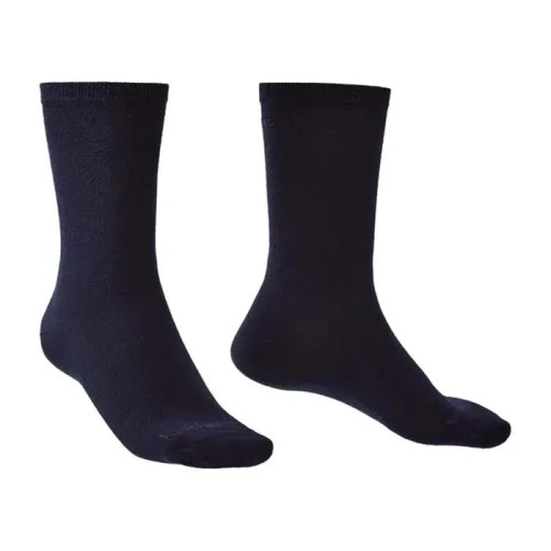 Шкарпетки Bridgedale Base Layer Thermal Liner Boot Темно-сині S ефективна посадка Performance Fit управління вологістю