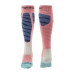 Шкарпетки Bridgedale Women's Ski Easy On Coral/Dk Blue M висота до коліна 19% мериносової вовни 60% нейлону