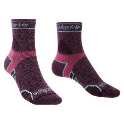 Шкарпетки Bridgedale Women's Trail Run LightWeight T2 Merino Sport Damson S 18% Merino Wool 3/4 Crew Шкарпетки Bridgedale Women's Trail Run LightWeight T2 Merino Sport Damson S 18% Merino Wool 3/4 Crew