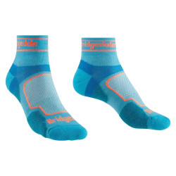 Шкарпетки Bridgedale Women's UltraLight T2 Coolmax Sport сині M легкі амортизуючі для спорту з відводом вологи та компресією Шкарпетки Bridgedale Women's UltraLight T2 Coolmax Sport сині M легкі амортизуючі для спорту з відводом вологи та компресією