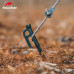 Намети Naturehike CNH22ZP018 сталевий кілок 30 см з петелькою для мотузки вага 165 г чорний