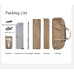 Тент-навіс Naturehike CNK2350WS015 Cloud Skies Tarp Lite 550x465 см коричневий Oxford 150D PU 18000 мм+ UPF 2000+