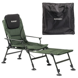 Крісло-ліжко Ranger Carp SL-112 велике 182 см тканина Оксфорд 600D підняття до 165° Крісло-ліжко Ranger Carp SL-112 велике 182 см тканина Оксфорд 600D підняття до 165°