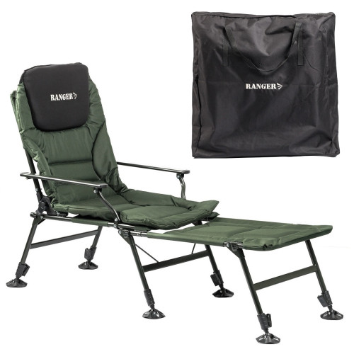 Крісло-ліжко Ranger Carp SL-112 велике 182 см тканина Оксфорд 600D підняття до 165°