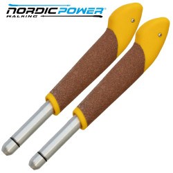 Ручка Vipole Ballast Power Step +0 GR жовта 22.5 см 75 г для нордік пауер скандинавської ходьби Ручка Vipole Ballast Power Step +0 GR жовта 22.5 см 75 г для нордік пауер скандинавської ходьби