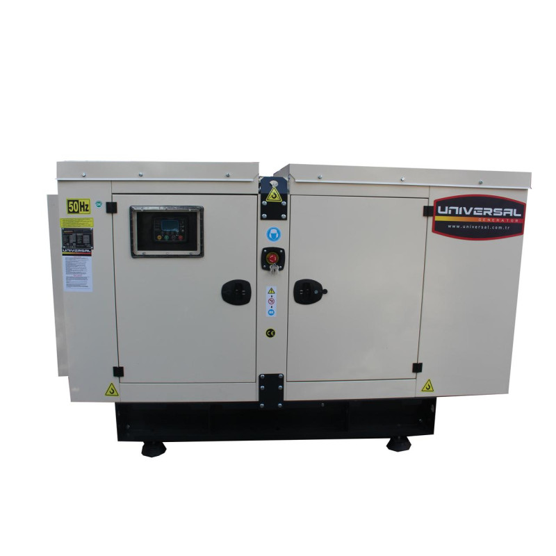 Дизельний генератор UNIVERSAL UND-BD 70 KVA з двигуном BAUDOUIN 60 кВт автоматичний запуск всепогодний корпус