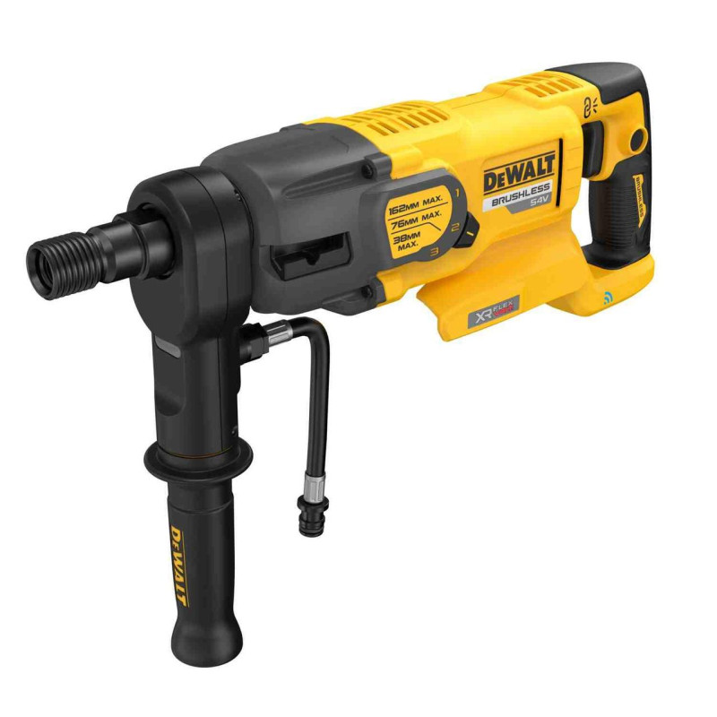 Дриль алмазного свердління DeWALT DCD150NK акумуляторна XR FLEXVOLT 54 В частота обертання 700/1350/2500 об/хв максимальний діаме