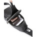 Сумка-слінг TIDING BAG MK16094 шкіряна чорна 17х32х7 для міста