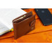 Стильне шкіряне чоловіче портмоне ST Leather В103 Коричневий