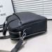 Шкіряна чоловіча ділова сумка для ноутбука 40x27x10, офісний портфель Tiding Bag 56901, чорний