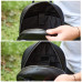 Чоловічий шкіряний рюкзак 41х31х16, універсальний міський наплічник для роботи та поїздок, офісна чоловіча сумка, чорний