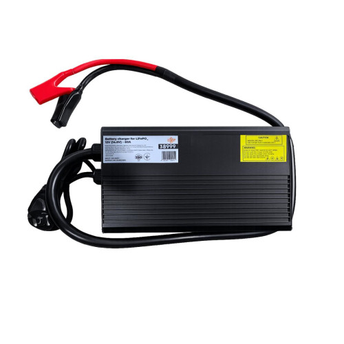 Зарядний пристрій LiFePO4 12V 60A з вхідною напругою 110-240V LED індикацією та новим станом