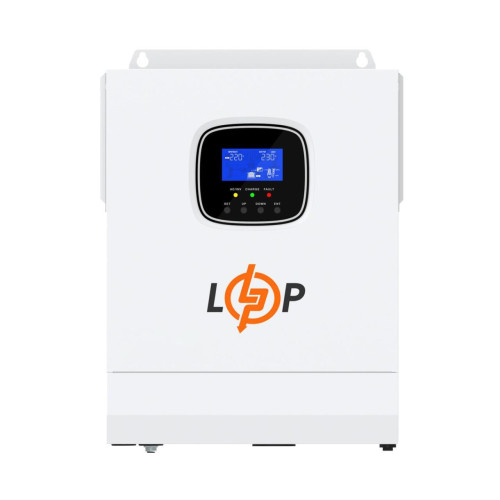 Гібридний інвертор LP HSI 3500 24V 3500VA з правильною синусоїдою током заряду 80A часом переключення 10мс