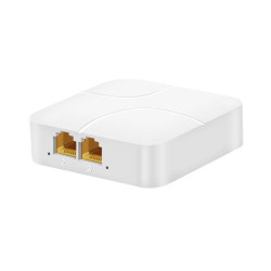 Мережевий розгалужувач GreenVision GV-03GE пластик для IP-камер швидка передача даних
