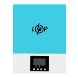 Гібридний сонячний інвертор LPW-HY3022MN-L 3000VA 24V 80A MPPT з правильною синусоїдою та LCD індикацією Гібридний сонячний інвертор LPW-HY3022MN-L 3000VA 24V 80A MPPT з правильною синусоїдою та LCD індикацією