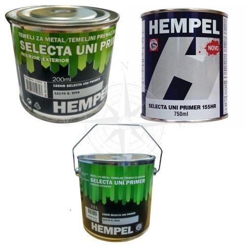 Грунт Selecta UNI Primer Grey 2.5 л Hempel судновий для захисту човнів та катерів від корозії