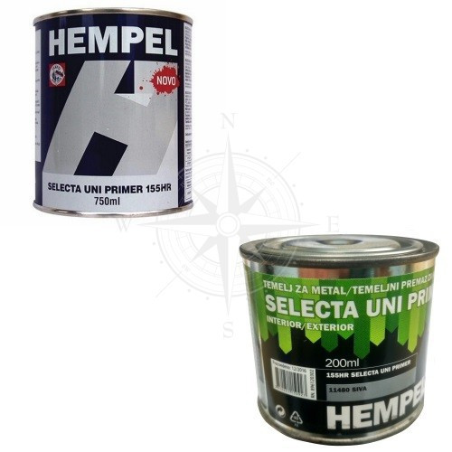 Грунт Selecta UNI Primer темно-сірий Hempel 0.75 л для човнів та катерів високоякісний швидко сохне