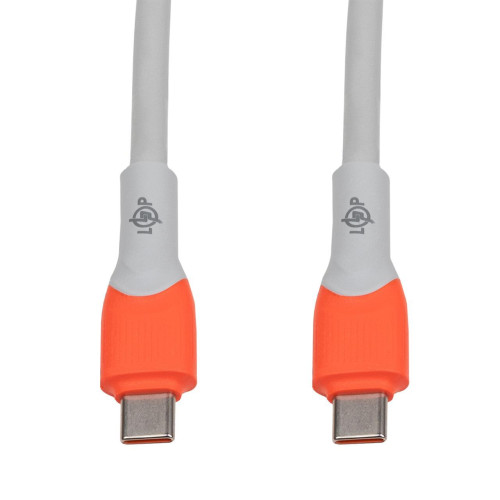 Кабель LogicPower USB Type-C to USB Type-C 2.4A 100W швидка зарядка 2м C1001MC