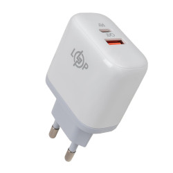 Зарядка для телефону LogicPower 45W Type-C USB QC кабель Type-C to Type-C висока потужність PD 45 Вт