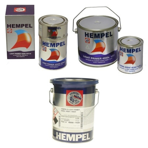 Епоксидний грунт Hempel Light Primer Grey 13.3 л для човнів і катерів висока адгезія стійкість до води