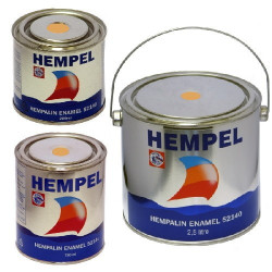 Фарба HEMPALIN ENAMEL кремова Mast 2.5 л Hempel стійка до води та UV-променів для човнів та катерів Фарба HEMPALIN ENAMEL кремова Mast 2.5 л Hempel стійка до води та UV-променів для човнів та катерів