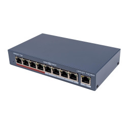 Комутатор POE GV-018-AI-8+1PG 8 портів 10/100 Mbit підтримка IEEE802.3AT/AF металевий корпус Комутатор POE GV-018-AI-8+1PG 8 портів 10/100 Mbit підтримка IEEE802.3AT/AF металевий корпус