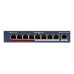 Комутатор POE GV-018-AI-8+1PG 8 портів 10/100 Mbit підтримка IEEE802.3AT/AF металевий корпус