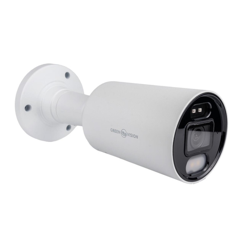 IP камера GreenVision GV-189-IP-IF-COS40-30 4MP LED SD з високим захистом IP67 двостороннім аудіо виявленням руху