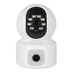 Бездротова поворотна камера GreenVision GV-186-GM-DIG40-10 PTZ 4MP з двома об'єктивами та денним/нічним баченням Бездротова поворотна камера GreenVision GV-186-GM-DIG40-10 PTZ 4MP з двома об'єктивами та денним/нічним баченням