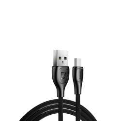 Кабель Remax Lesu Pro USB 2.0 to microUSB 2.1A 1M Чорний зношостійка оплетка швидкість передачі 480 Мбіт/с Кабель Remax Lesu Pro USB 2.0 to microUSB 2.1A 1M Чорний зношостійка оплетка швидкість передачі 480 Мбіт/с