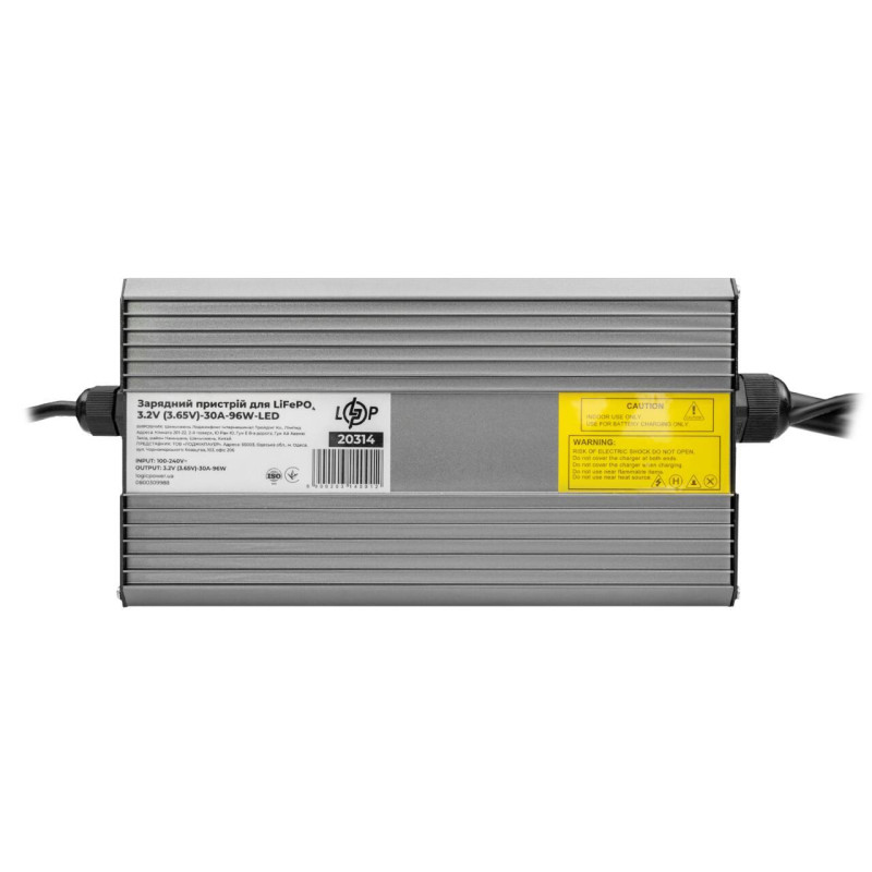 Зарядний пристрій LiFePO4 3.2V 30A 96W LED новий для літій-залізо-фосфатних акумуляторів