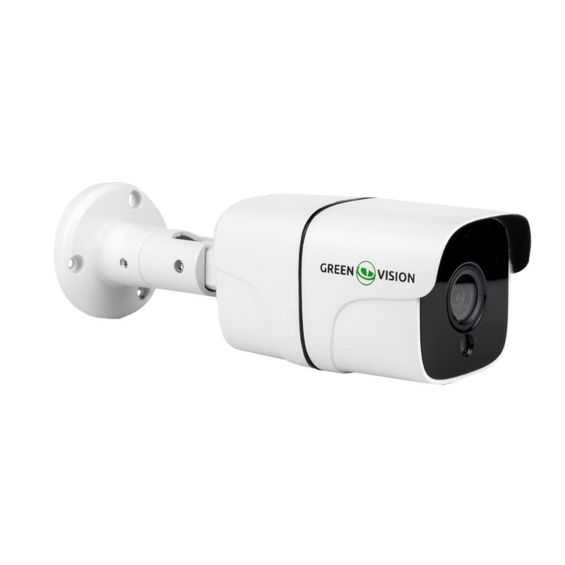 IP камера GV-182-IP-FM-COA40-30 POE 4MP біла фіксований об'єктив 3.6 мм 91° горизонтальний кут огляду