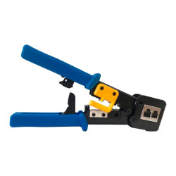Інструмент для обтиску RJ45 EZ RJ-45 0.44 кг з лезами для обрізання та зачистки кабелю Інструмент для обтиску RJ45 EZ RJ-45 0.44 кг з лезами для обрізання та зачистки кабелю