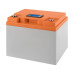 Акумуляторний корпус LP12-38 Orange/Grey зі LCD дисплеєм 12 V - 38 Ah контроль рівня заряду
