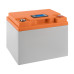 Акумуляторний корпус LP12-38 Orange/Grey зі LCD дисплеєм 12 V - 38 Ah контроль рівня заряду