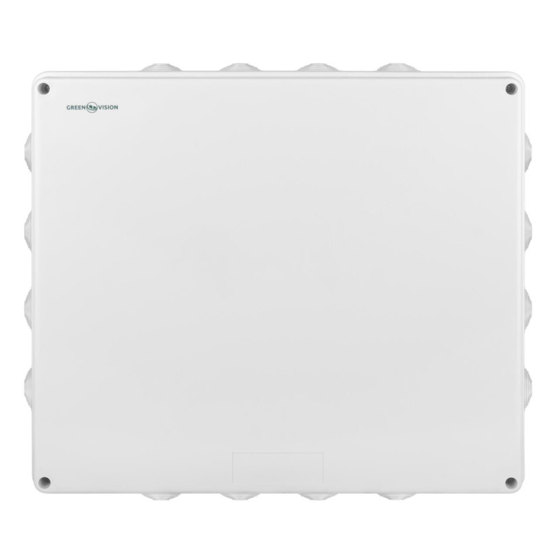 Розподільна коробка IP65 400х350х120 з гумками для зовнішнього монтажу з 16 виводами