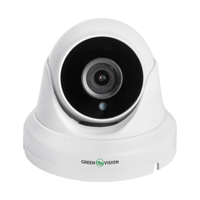 Антивандальна IP-камера GreenVision GV-163-IP-FM-DOA50-20 POE 5MP роздільна здатність 5MP об'єктив фіксований 2.8 мм