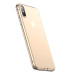 Чохол Baseus Simplicity для iPhone Xs Max Прозорий Золотий еластичний силикон 0.016 кг