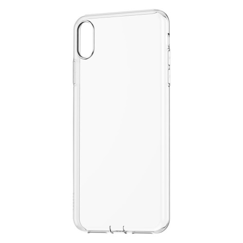 Чохол Baseus Simplicity для iPhone Xs Max Прозорий еластичний силикон захист от царапин и трещин
