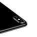 Чохол Baseus iPhone Xs Max Simplicity Прозорий Чорний Силікон висока гнучкість стійкий до подряпин
