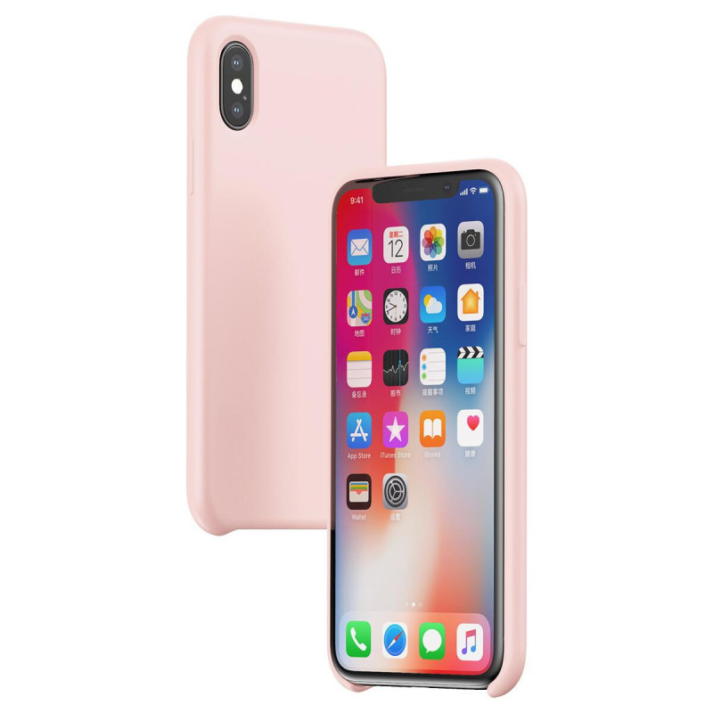 Чохол Baseus для iPhone Xs Max Original LSR Powder матовий олеофобне покриття мікрофібра вага 0.029 кг