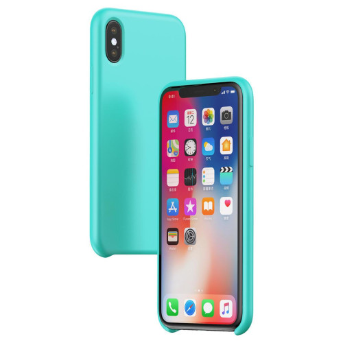 Чохол Baseus для iPhone Xs Max Original LSR Tiffany мікрофібра 0.029кг олеофобне покриття